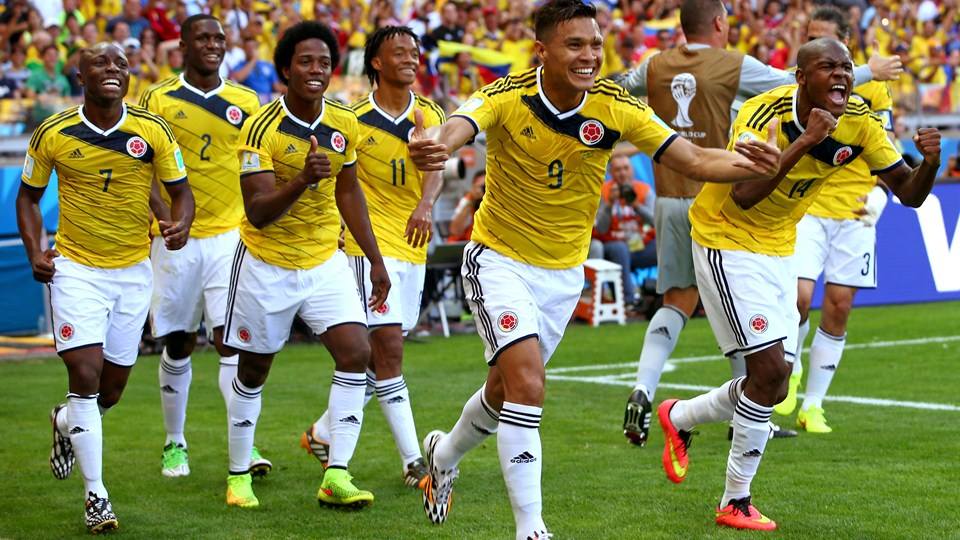 كولومبيا تفوز علي البرازيل