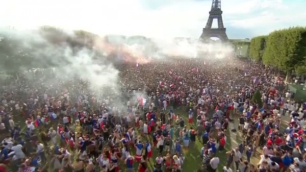 الإحتفالات في فرنسا